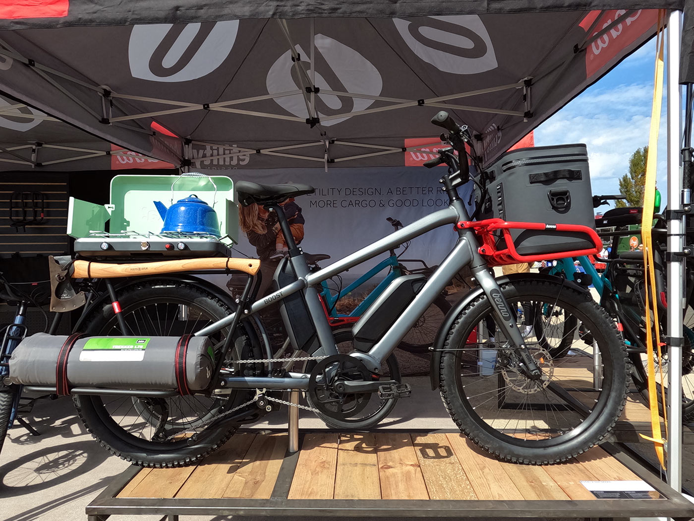 Benno Boost eCargo bike is a trailbuilding, overlanding