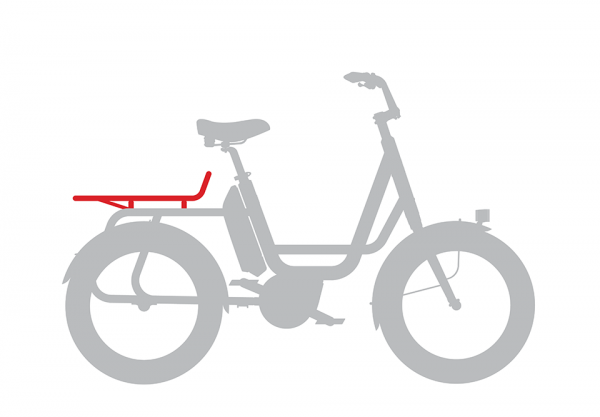 Benno Bikes RemiDemi EVO2 Jump Seat Rear Rack