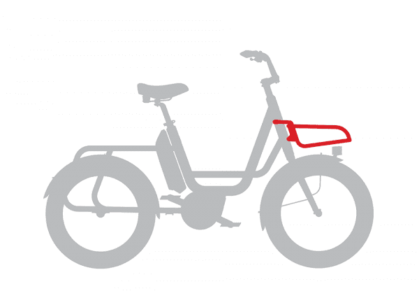 Benno Bikes RemiDemi EVO2 Utility Front Tray