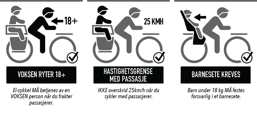 Benno Bikes Warning Icons Norwegian 01
