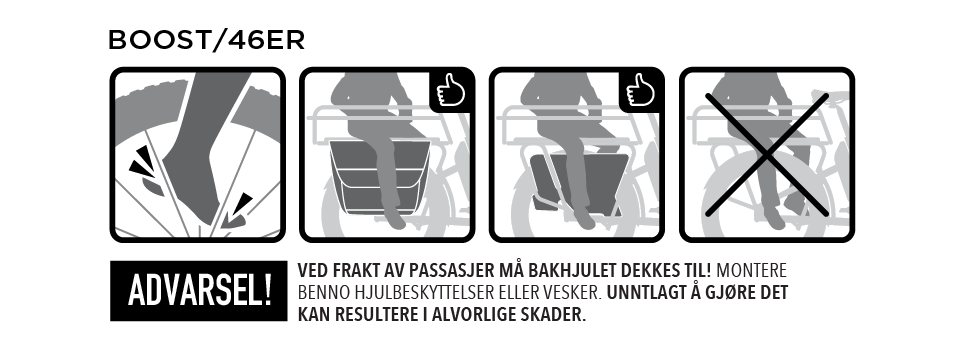 Benno Bikes Warning Icons Norwegian 03